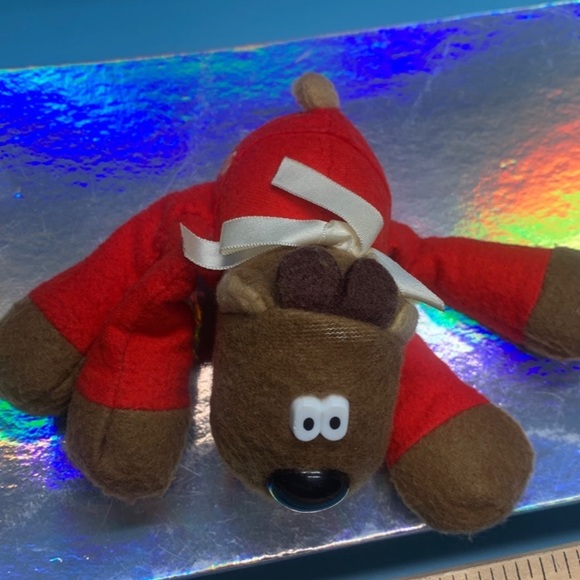 1986 Vtg Hallmark Randy Reindeer plushy - Picture 9 of 10